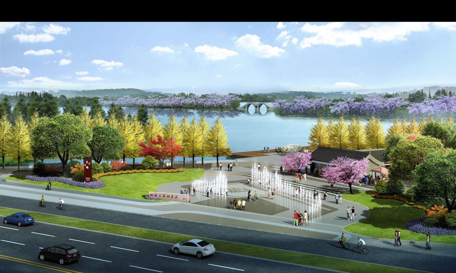 園冶杯專業獎:聊城東昌湖景觀提升及游路系統項目