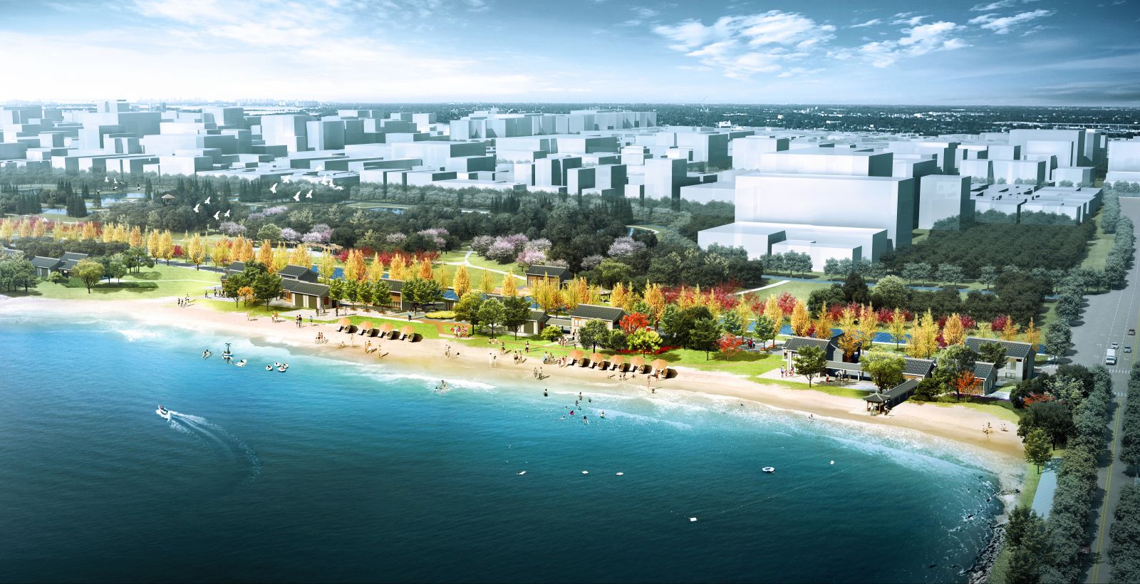 園冶杯專業獎:聊城東昌湖景觀提升及游路系統項目