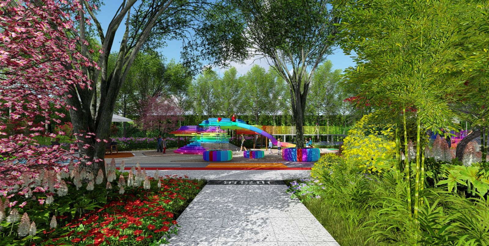 園冶杯專業獎:東仙坡·鉑悅山——展示區景觀深化方案