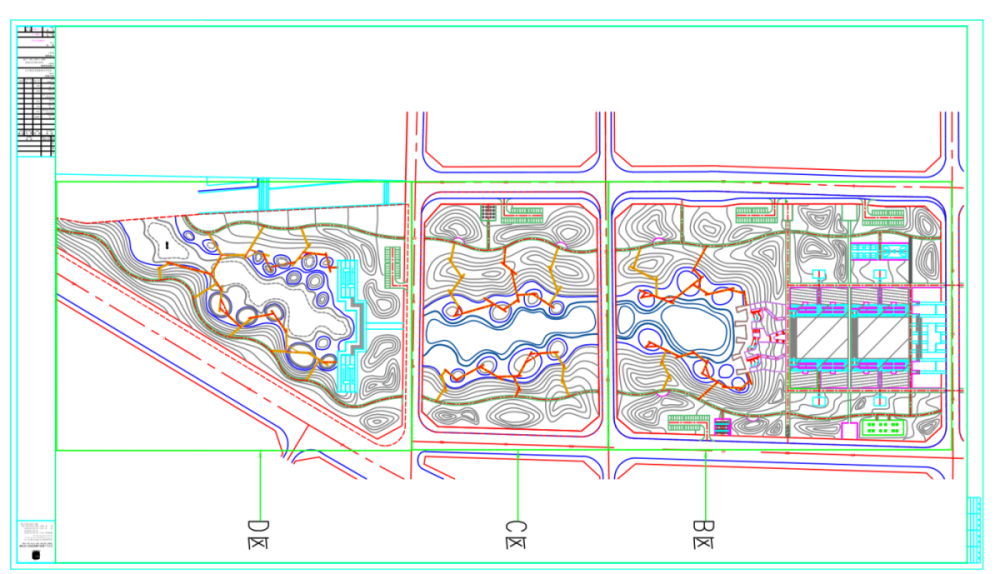 園冶杯專業獎:城市中軸線景觀綠化工程
