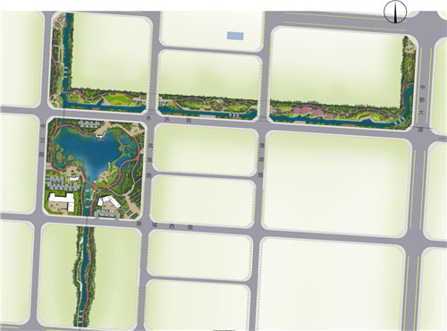 園冶杯專業獎:鳳陽縣新城區水系治理工程