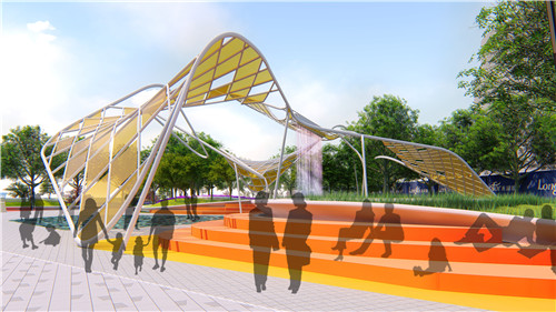 園冶杯專業(yè)獎(jiǎng)：青島龍湖昱城體驗(yàn)區(qū)景觀設(shè)計(jì)