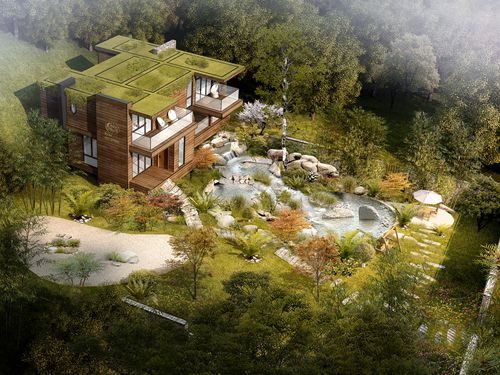 園冶杯專業獎:六枝特區郎岱山地旅游扶貧度假區第一期工程