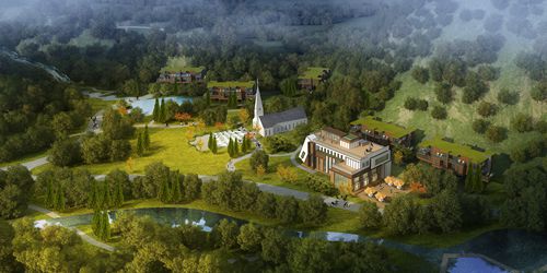 園冶杯專業獎:六枝特區郎岱山地旅游扶貧度假區第一期工程