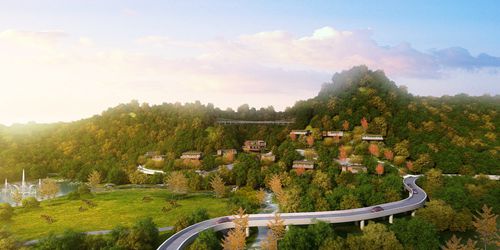 園冶杯專業獎:六枝特區郎岱山地旅游扶貧度假區第一期工程