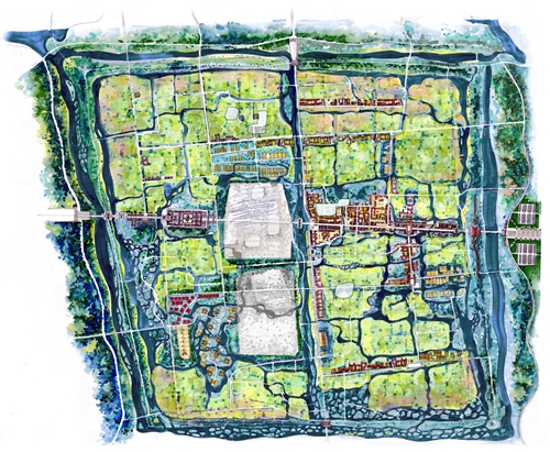 園冶杯專業(yè)獎(jiǎng):湖北荊州郢城文化小鎮(zhèn)概念性規(guī)劃方案