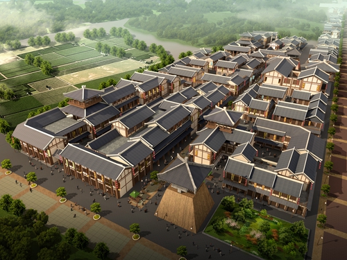 園冶杯專業(yè)獎(jiǎng):湖北荊州郢城文化小鎮(zhèn)概念性規(guī)劃方案