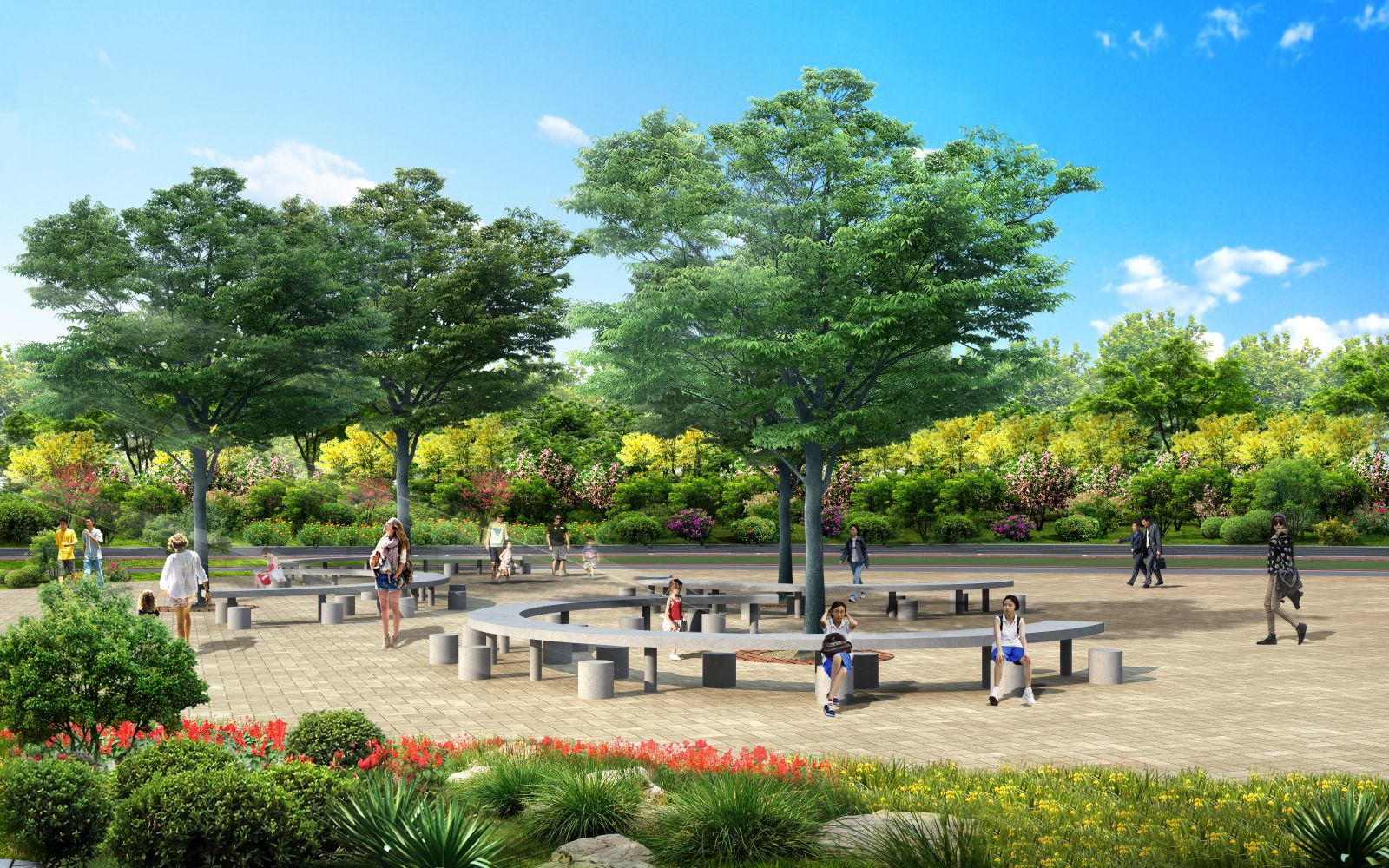 園冶杯專業獎:天津市雙青公園景觀方案設計