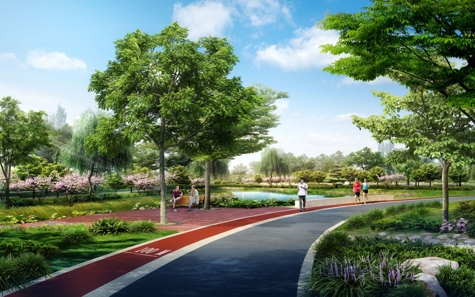 園冶杯專業獎:天津市雙青公園景觀方案設計