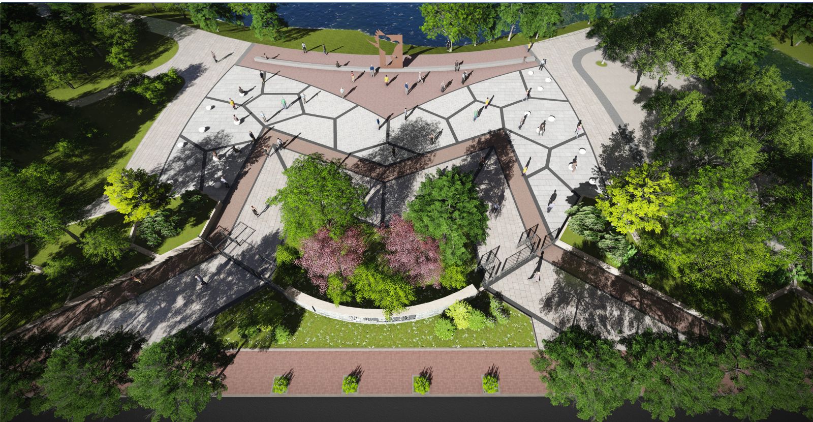 園冶杯專業獎:天津市雙青公園景觀方案設計