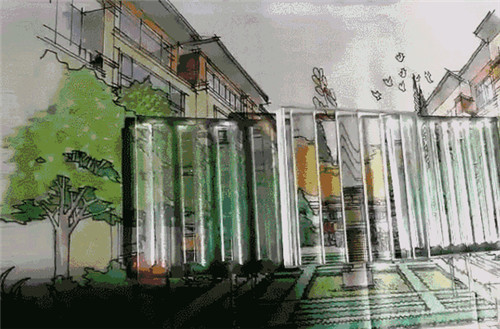 奧雅作品:園子里的揚(yáng)州