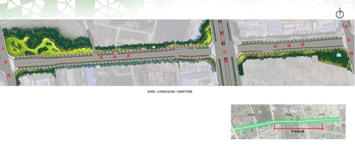 園冶杯專業獎：廬陽工業區天水路、凌湖路綠化施工