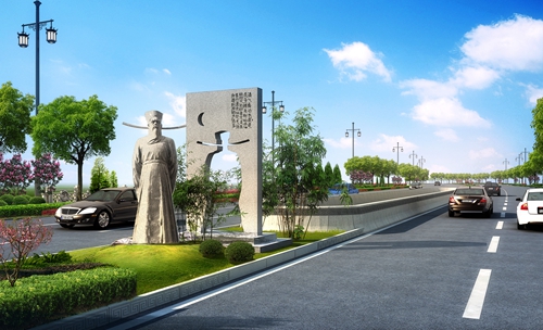 園冶杯專業獎:店忠路(新合馬路至環巢湖大道段)改建工程景觀設計