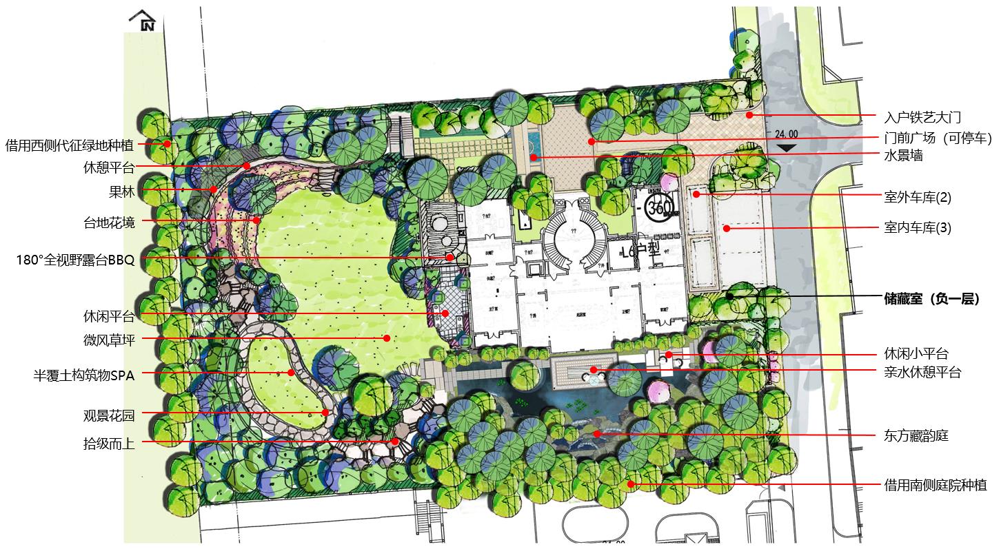 園冶杯專業(yè)獎(jiǎng)：北京格拉斯小鎮(zhèn)五期景觀