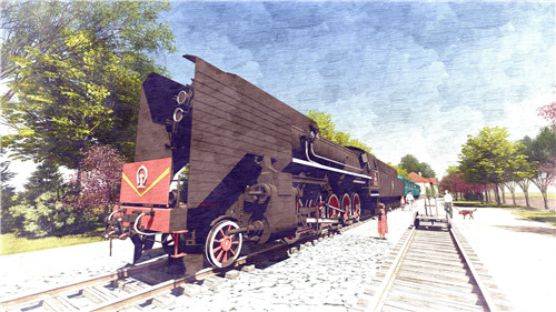 園冶杯專業獎:明水鐵路公園景觀規劃設計