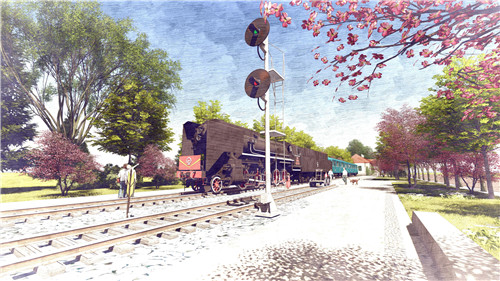 園冶杯專業獎:明水鐵路公園景觀規劃設計