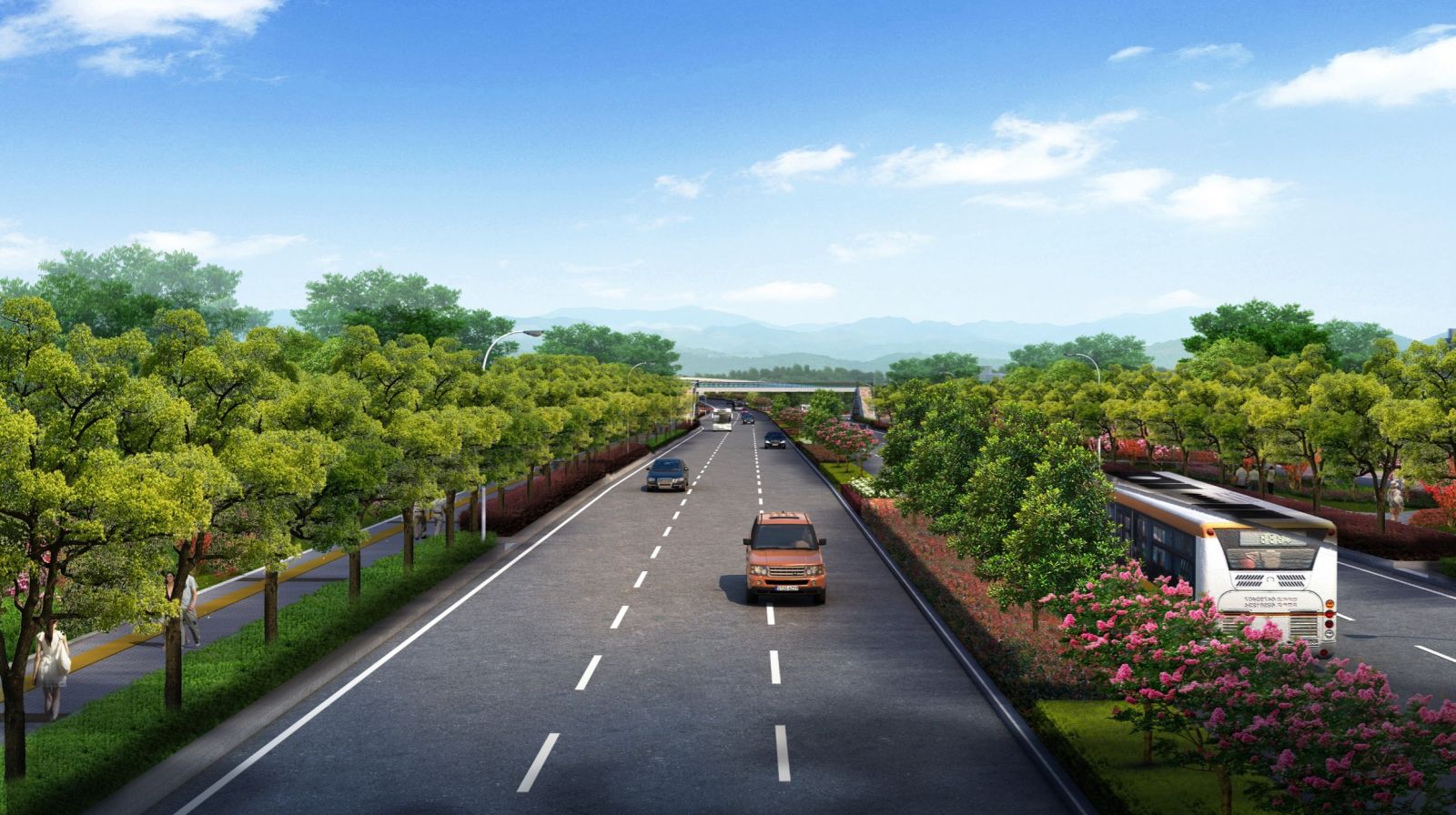 園冶杯專業(yè)獎(jiǎng):機(jī)南聯(lián)絡(luò)道東延伸段工程綠化項(xiàng)目設(shè)計(jì)