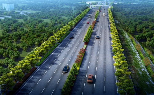 園冶杯專業(yè)獎(jiǎng):機(jī)南聯(lián)絡(luò)道東延伸段工程綠化項(xiàng)目設(shè)計(jì)