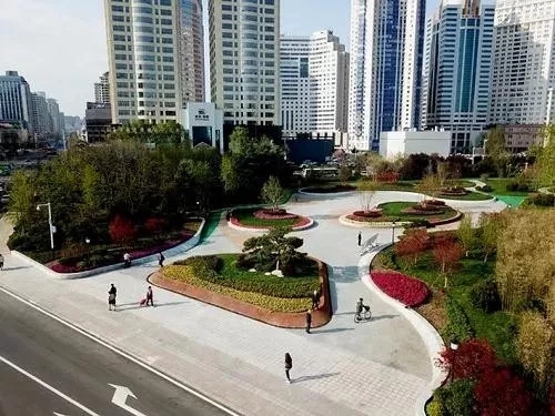 園冶杯專業獎:青島市普寧路游園景觀工程