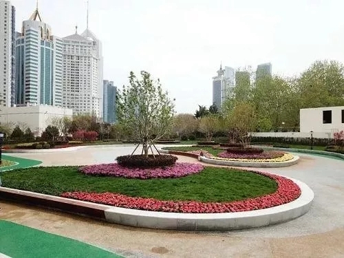 園冶杯專業獎:青島市普寧路游園景觀工程