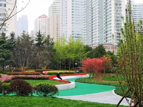 園冶杯專業獎:青島市普寧路游園景觀工程