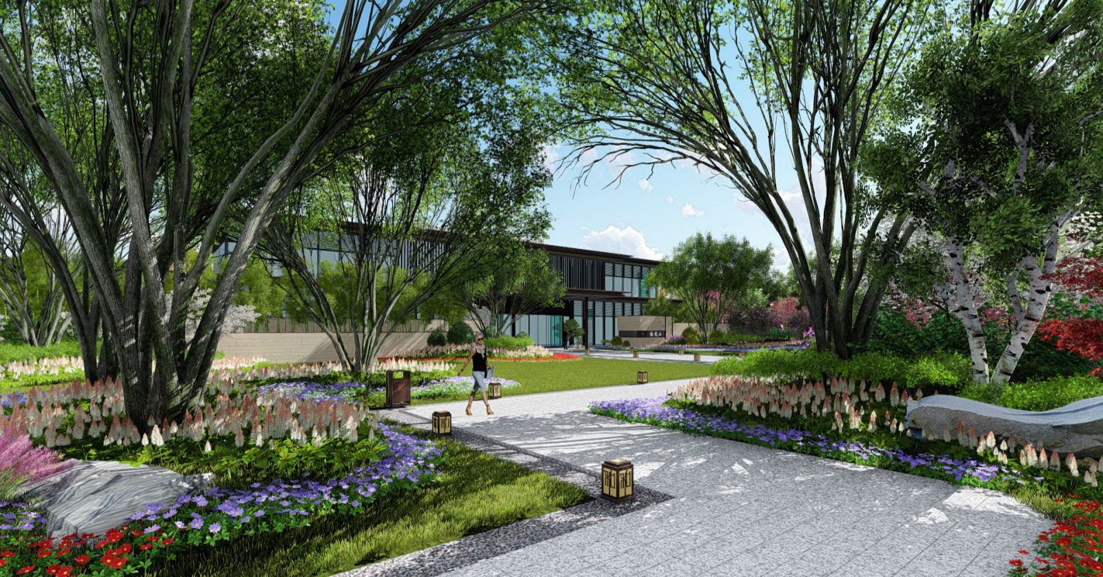 園冶杯專業獎:東仙坡·鉑悅山展示區景觀深化方案