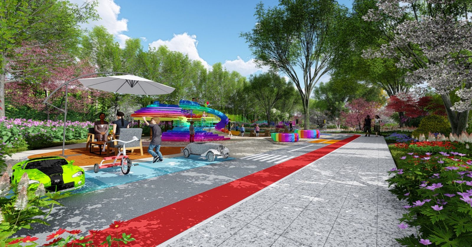 園冶杯專業獎:東仙坡·鉑悅山展示區景觀深化方案