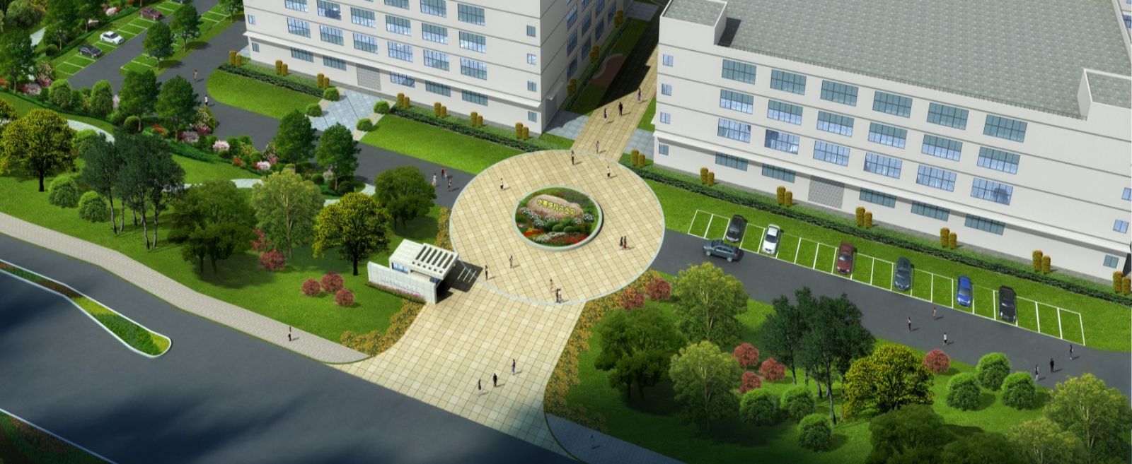 園冶杯專業(yè)獎:資陽高新區(qū)中韓創(chuàng)新創(chuàng)業(yè)園資陽基地華西牙科產(chǎn)業(yè)園景觀工程