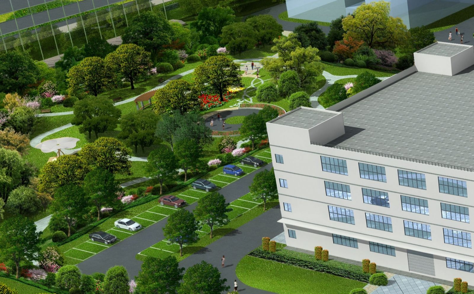 園冶杯專業(yè)獎:資陽高新區(qū)中韓創(chuàng)新創(chuàng)業(yè)園資陽基地華西牙科產(chǎn)業(yè)園景觀工程