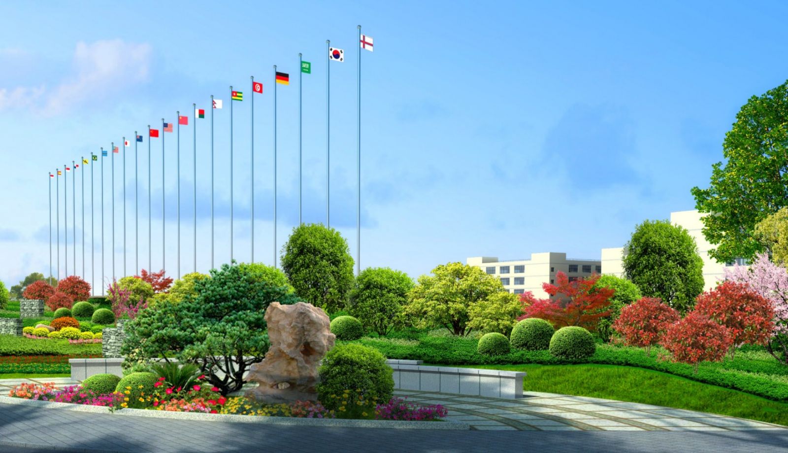 園冶杯專業(yè)獎:資陽高新區(qū)中韓創(chuàng)新創(chuàng)業(yè)園資陽基地華西牙科產(chǎn)業(yè)園景觀工程