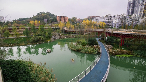 園冶杯專業獎：忠莊河、劍江路景觀提升改造及環境綜合整治工程