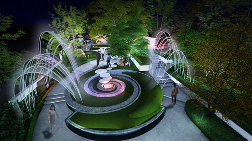 園冶杯專業(yè)獎(jiǎng)：天瑞宸章示范區(qū)