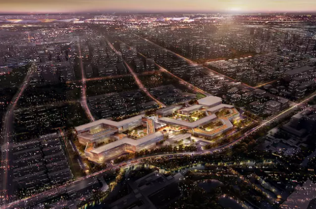 阿里北京總部鳥瞰圖曝光 看那些設計感爆棚的科技公司總部