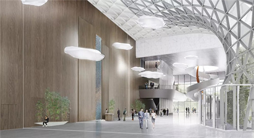 上海張江320米“雙子塔”預計年內開工,效果圖出爐