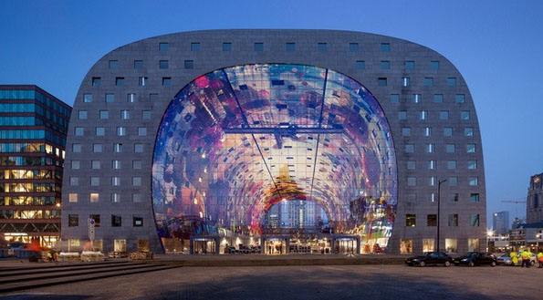 鹿特丹“市集住宅”:對(duì)菜場(chǎng)改造的另一種嘗試