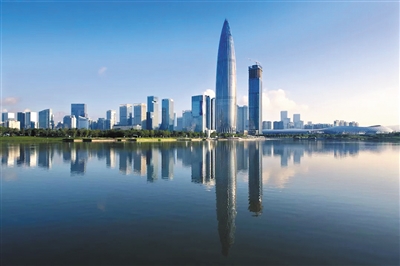 250米高空懸著國內首個橫向摩天樓