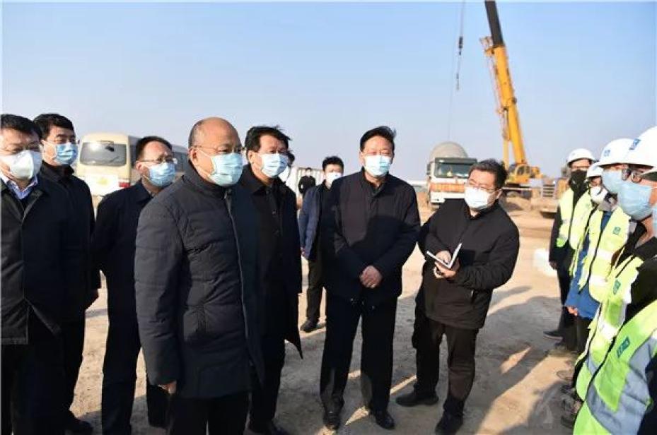 河北邯鄲市領(lǐng)導赴園博園施工一線調(diào)研慰問