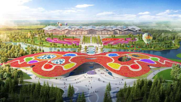 花博園區(qū)有序復(fù)工，園區(qū)建設(shè)任務(wù)年底前完成