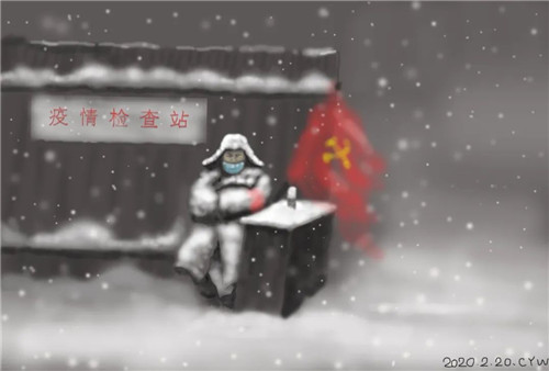 面對疫情,中建五局園林青年不一young!