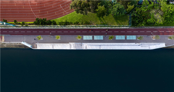 充滿活力的散步道活動(dòng)場(chǎng)所——香港沙田濱河棧道