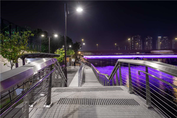 充滿活力的散步道活動(dòng)場(chǎng)所——香港沙田濱河棧道