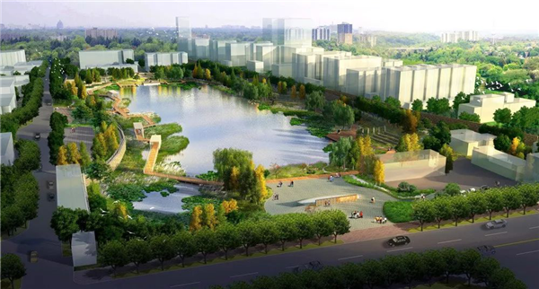 化腐朽為生機 | 一段老城區護城河遺跡的景觀與海綿化改造