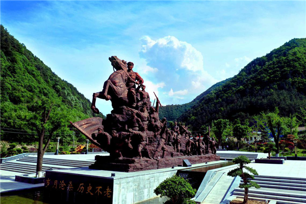 藍田縣葛牌鎮紅色小鎮景觀工程