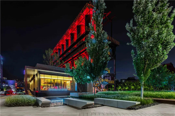 首鋼園區冬奧組委辦公區地塊景觀設計