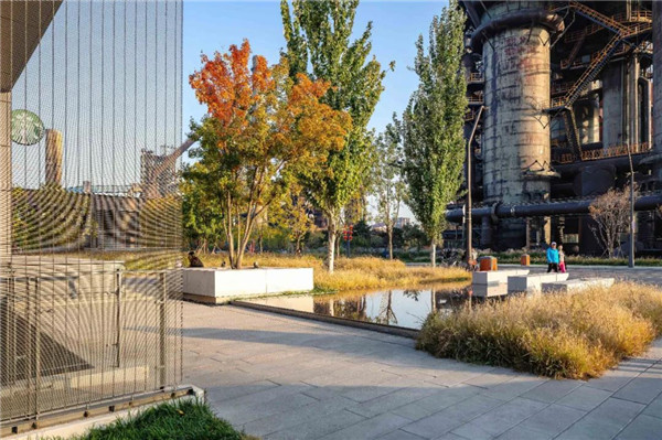 首鋼園區冬奧組委辦公區地塊景觀設計