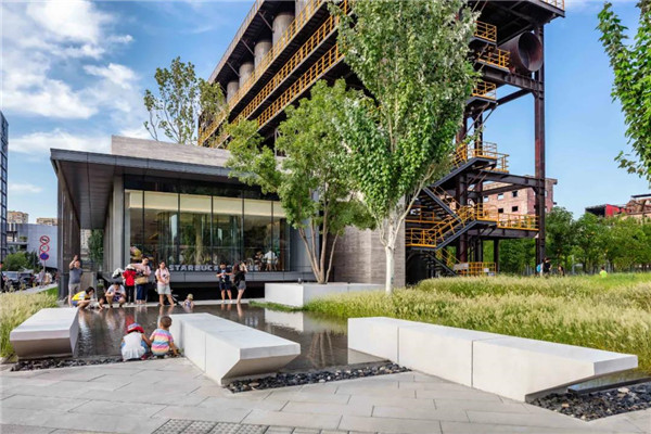 首鋼園區冬奧組委辦公區地塊景觀設計