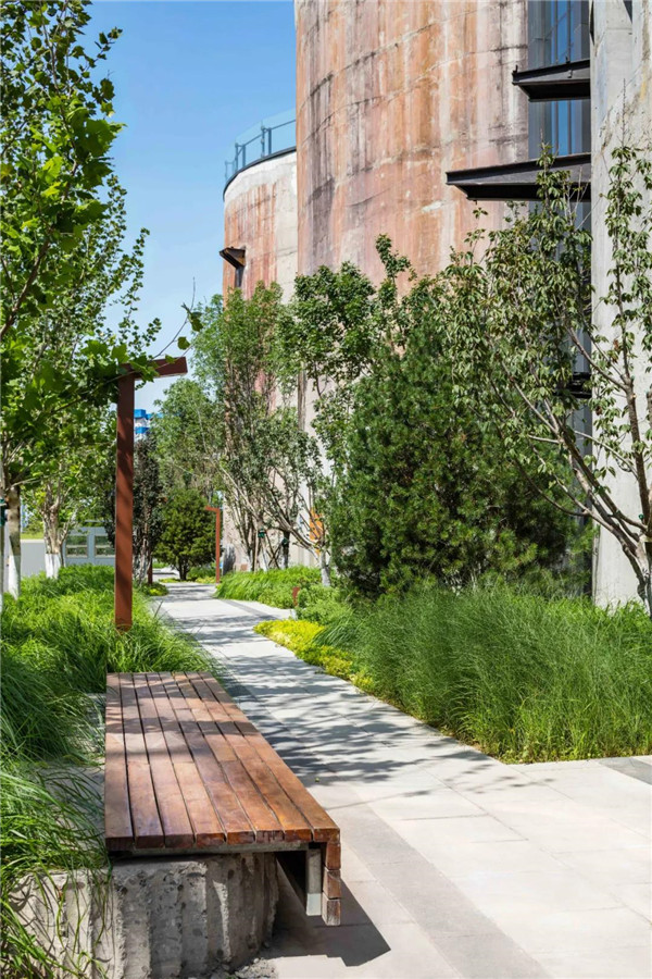 首鋼園區冬奧組委辦公區地塊景觀設計