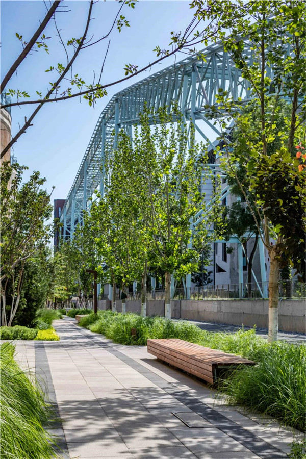 首鋼園區冬奧組委辦公區地塊景觀設計