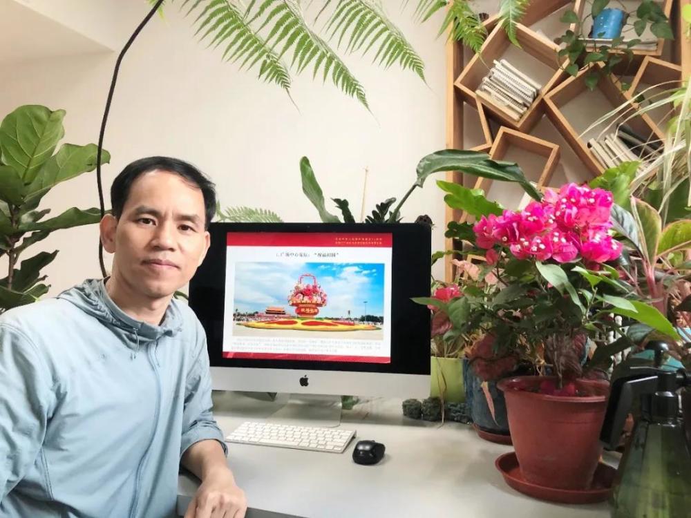 天安門花壇總設(shè)計(jì)師：國慶是我的高考