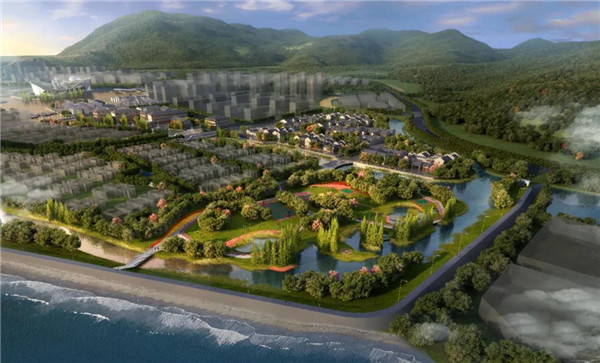 順景園林丨蒼南綠能小鎮綠緣湖景觀設計